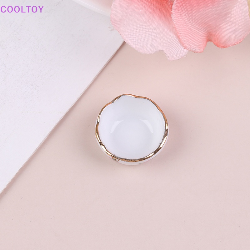 Mô Hình Đĩa Tráng Miệng 1: 12 Dùng Để Trang Trí Nhà Búp Bê