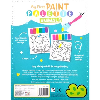 My First Paint Palette: Animals