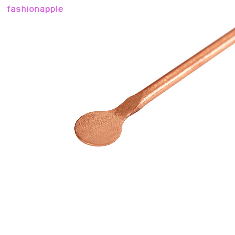 1 Dụng Cụ Nạo Lưỡi Bằng Đồng Đơn Giản Làm Sạch Hơi Thở Tươi Mát