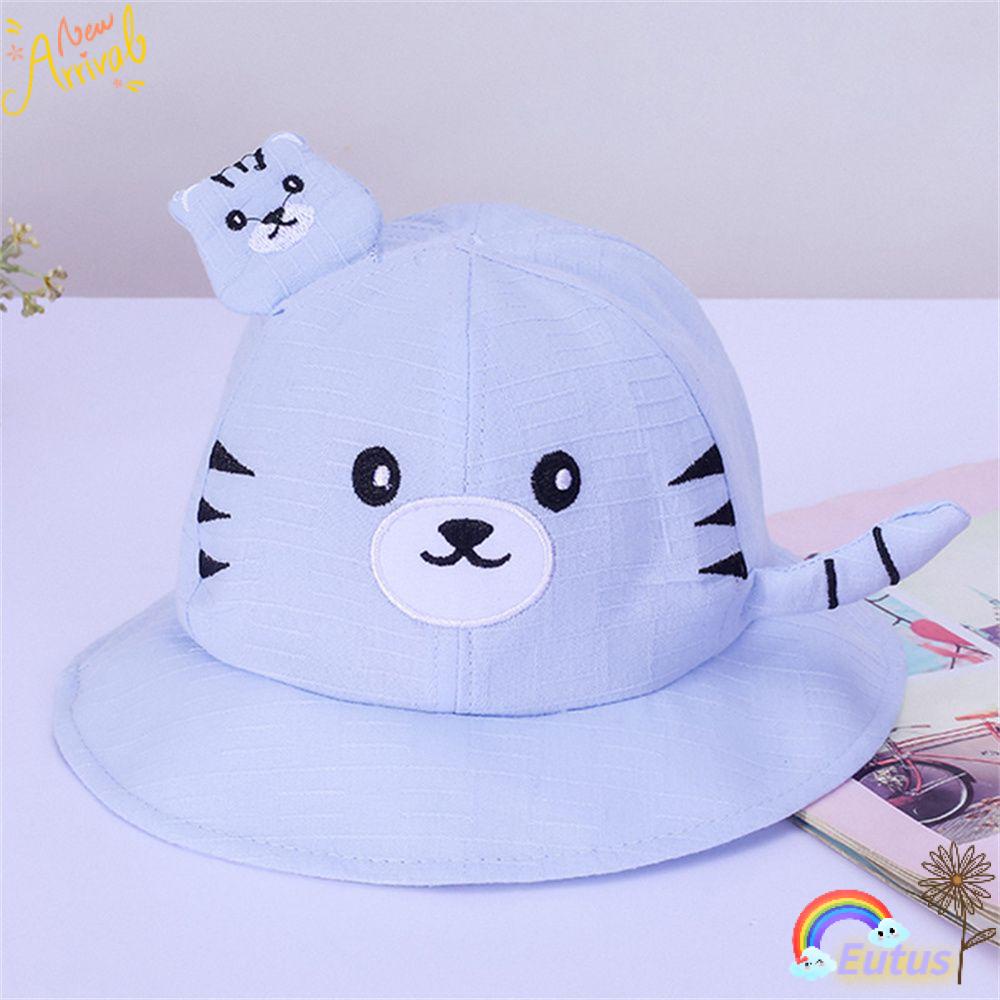 Mũ Rộng Vành Che Phủ Tai Chống Tia UV Thời Trang Đi Biển Mùa Hè Cho Bé