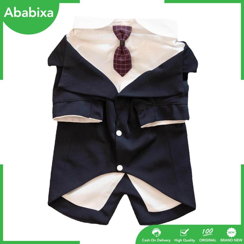 [Ababixa] Áo Sơ Mi Thắt Nơ Phong Cách Cho Cún Cưng