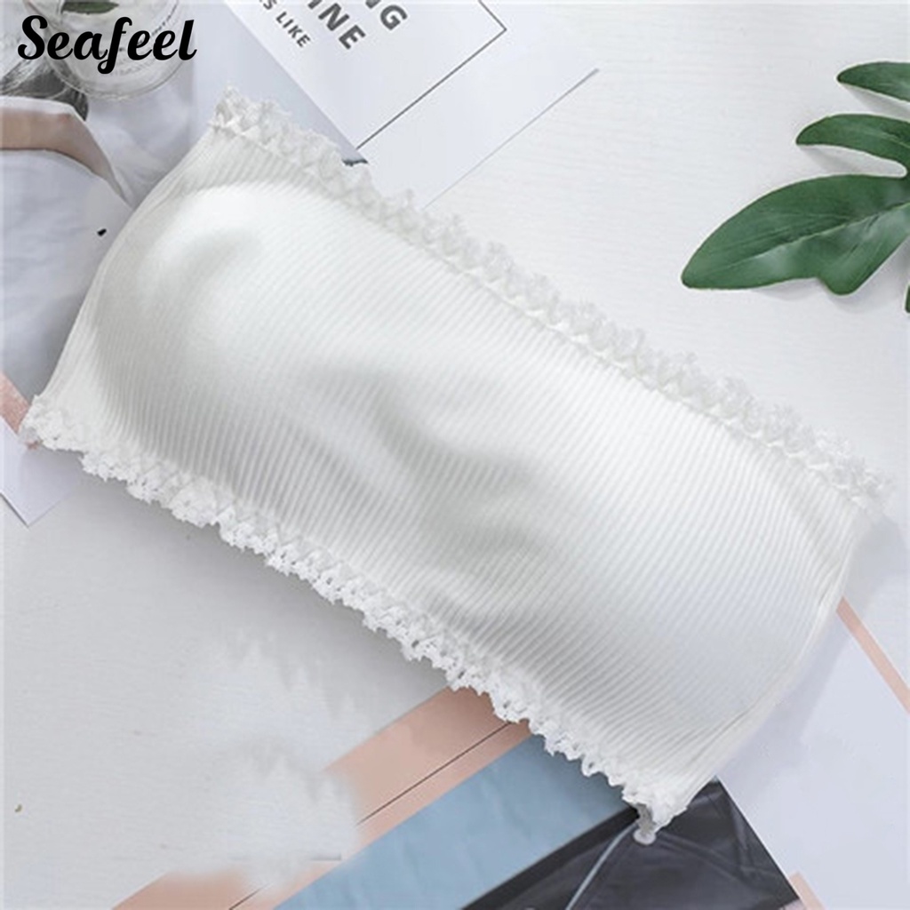 Áo Ngực Không Dây Thoáng Khí Có Mút Nâng Ngực Dành Cho Nữ