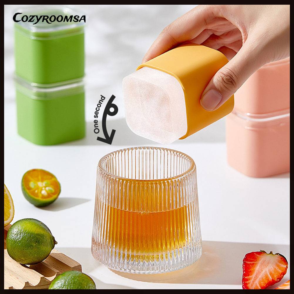 Khuôn Làm Đá Viên Chống Rò Rỉ Có Thể Tái Sử Dụng