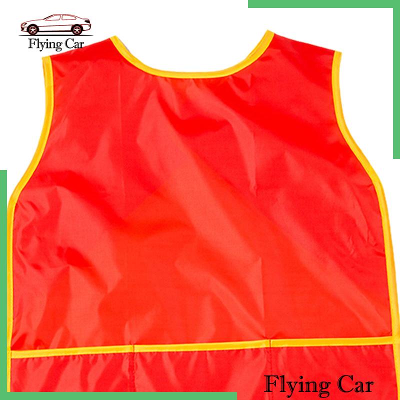 [Lzdjfmy2] Tạp Dề Vẽ Tranh Không Tay Có Túi Cho Họa Sĩ