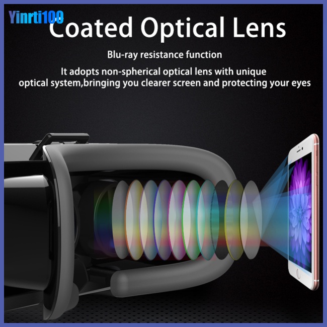 Kính Thực Tế Ảo 3d Yinrti G10 Shinecon VR Cho Iphone Android