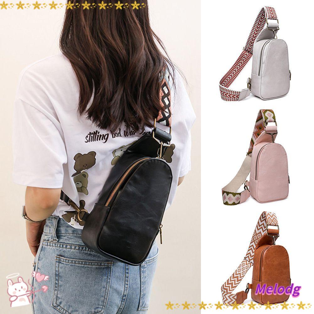 Túi Đeo Chéo Ngực Bằng Da PU Thời Trang