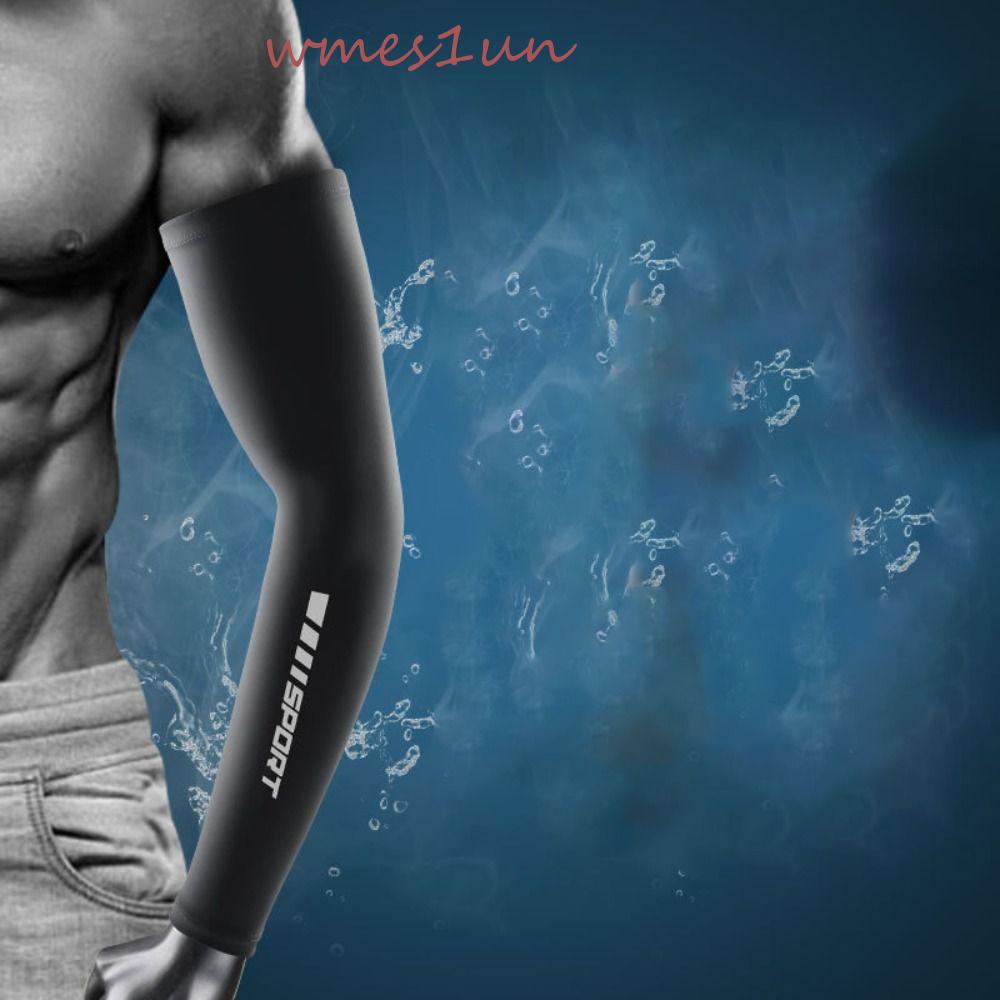 Găng Cánh Tay Chống Nắng Và Tia UV Bằng Lụa Lạnh Thoáng Khí WMES15H Không Phai Không Bị Ngứa