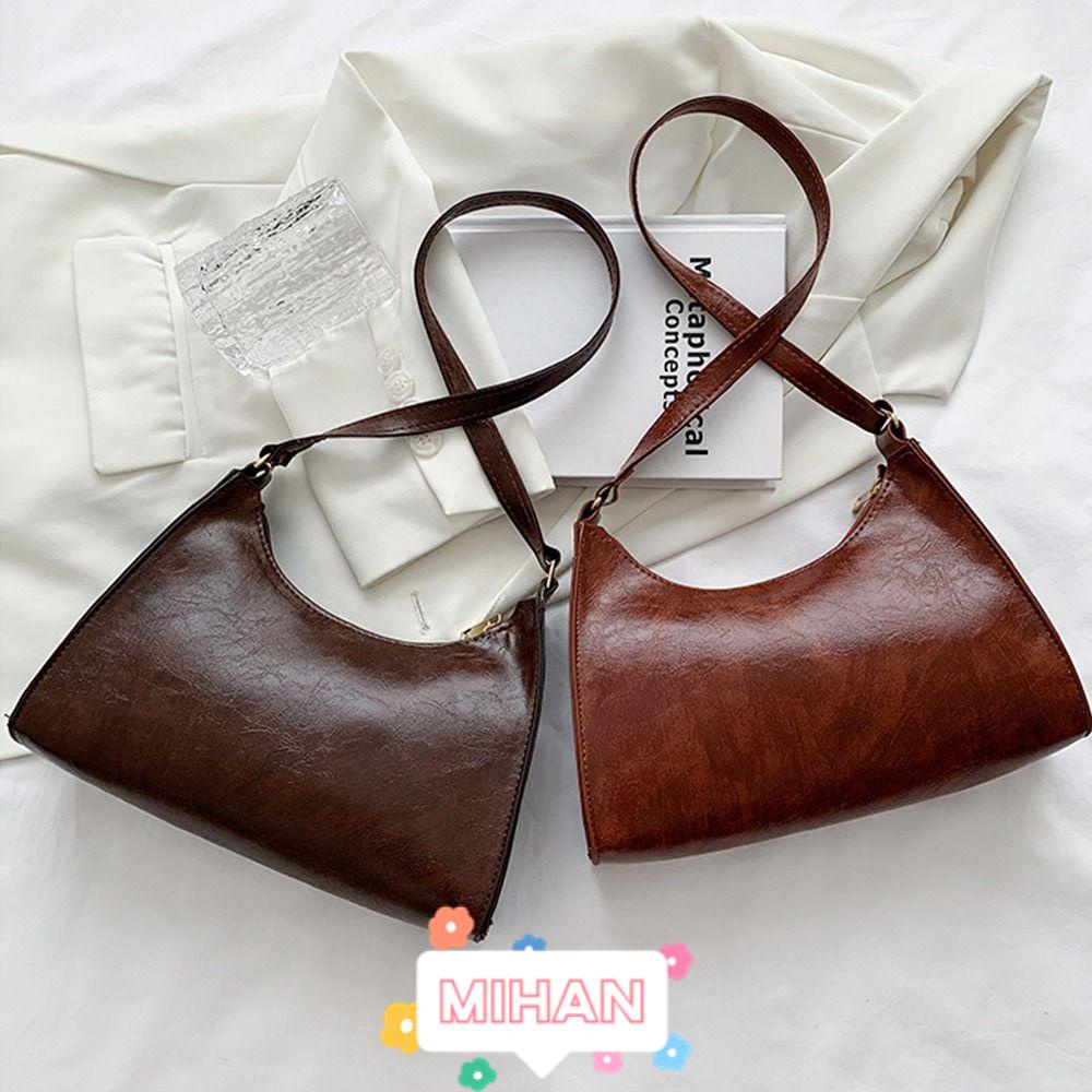 Túi Da PU Đeo Vai Màu Trơn MIHAN1