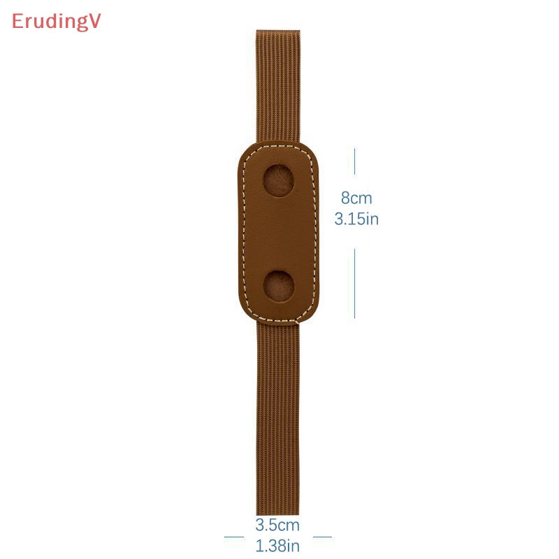 [ErudingV] 1 Túi Đựng Bút Bằng Da PU Có Dây Thun Cho Từ Điển [Mới]