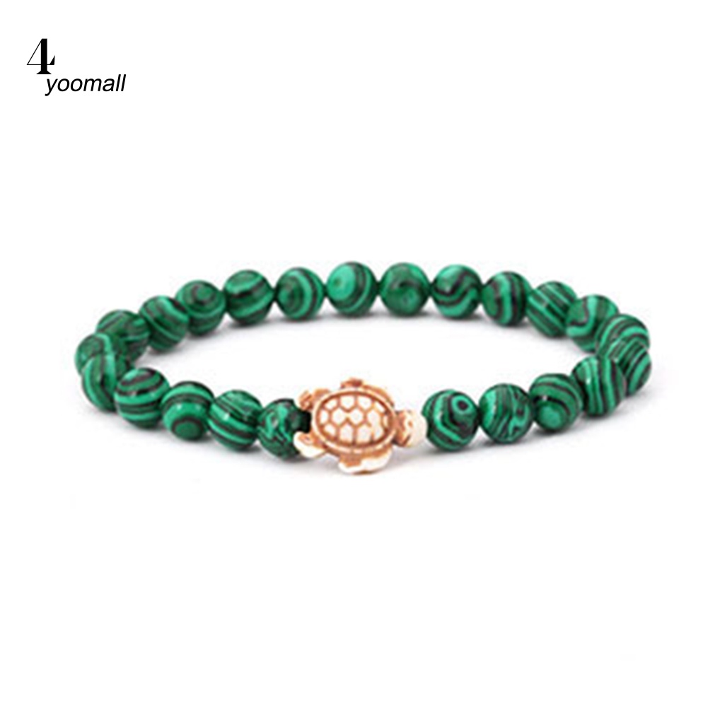 Vòng Tay Chuỗi Hạt Đá Tự Nhiên Thời Trang Cho Nam Và Nữ