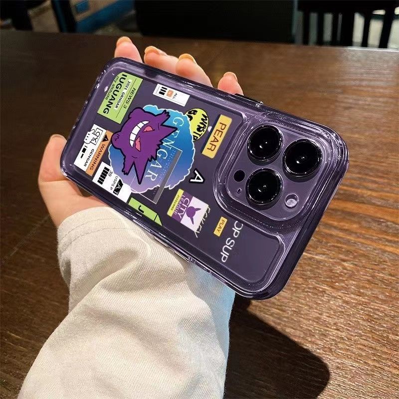 Ốp Điện Thoại Trong Suốt Chống Sốc In Hình pokemon Cho iphone 14 11 13 12 X XS Pro Max xr Mini xr 7 8 plus