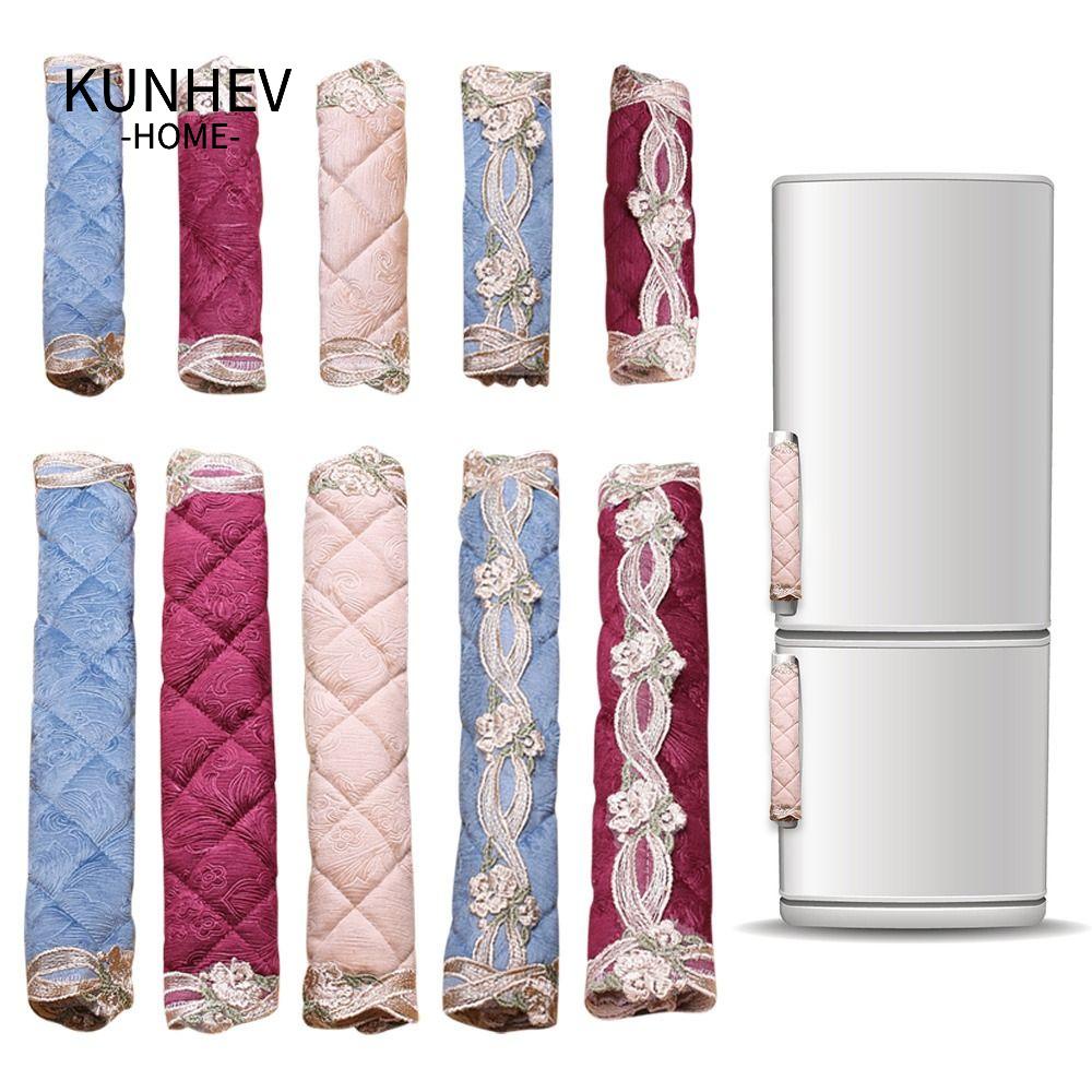 Vỏ bọc tay nắm cửa tủ lạnh KUNHEV bằng vải cotton chống nhòe