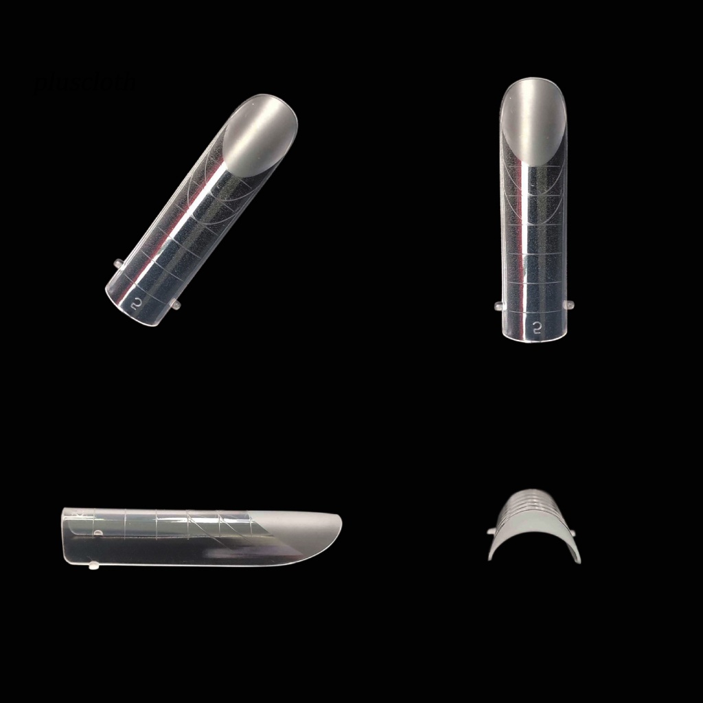 Hộp 120 Móng Tay Giả Trong Suốt Nhiều Kích Cỡ Dễ Tháo Rời