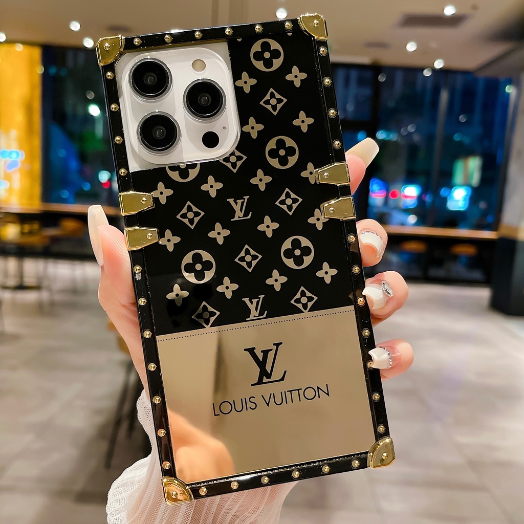 Ốp Điện Thoại Vuông Hình Nhãn Hiệu Thời Trang Cho Samsung Galaxy Note 20 Ultra Note 10 Plus Note 9 S20 + S10 Plus