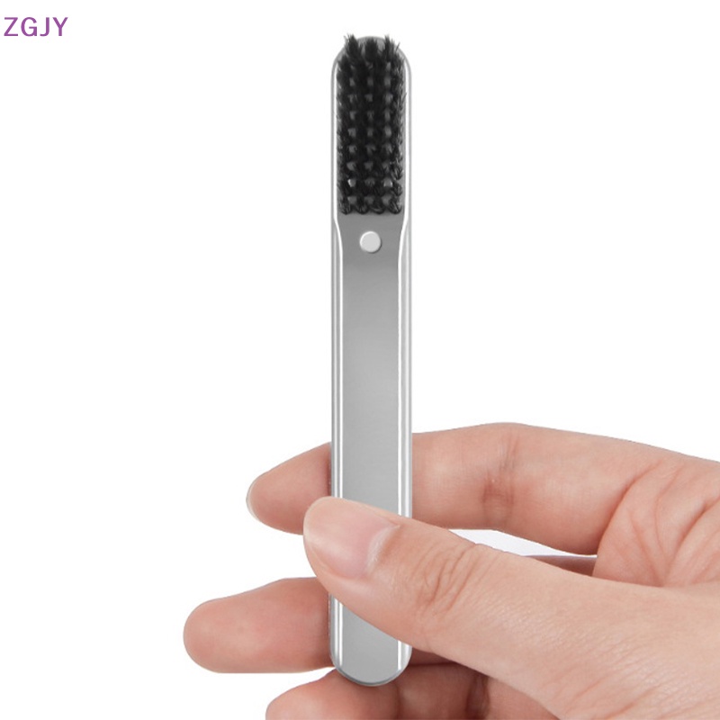 1 Bàn Chải Nhựa Mềm ZGJY Vệ Sinh Móng Tay Tiện Dụng Mới