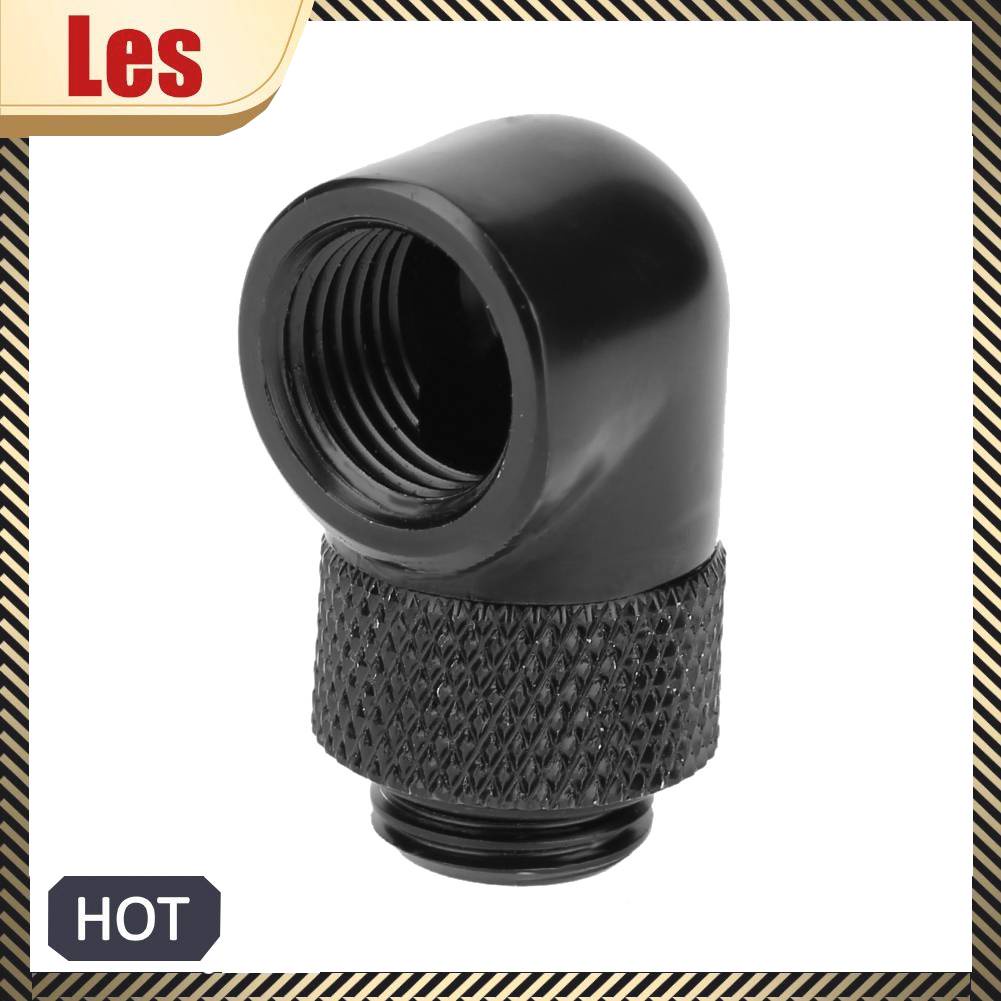 Đầu Nối Ống Nước Làm Mát G1 / 4 Ren 90 Độ