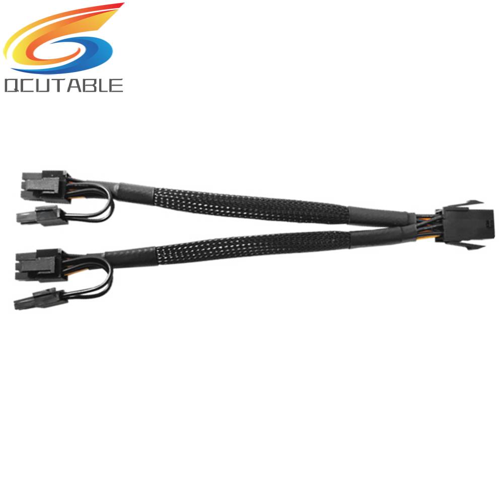 Thẻ Đồ Họa 6Pin PCI-E Sang 2x8Pin (6 + 2) GPU Cho Dây Cáp BTC