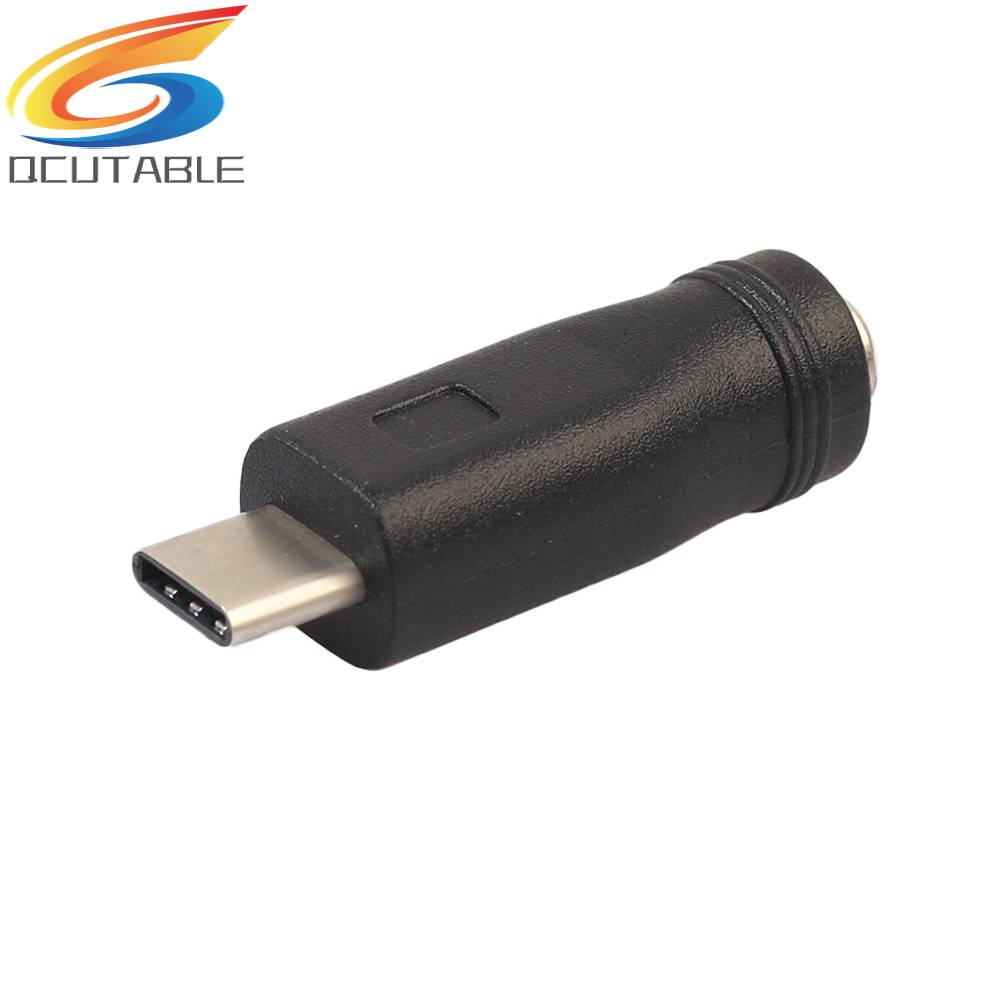 Bộ Chuyển Đổi Nguồn Điện DC Từ Đầu Cắm Type-C USB Sang Ổ Cắm 5.5x2.1mm Cho Laptop / PC