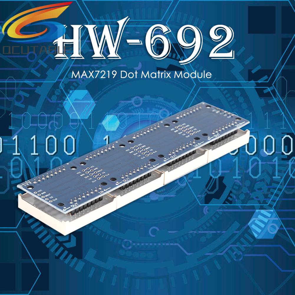 Bảng Mạch Điều Khiển Ma Trận 4 Trong 1 MAX7219