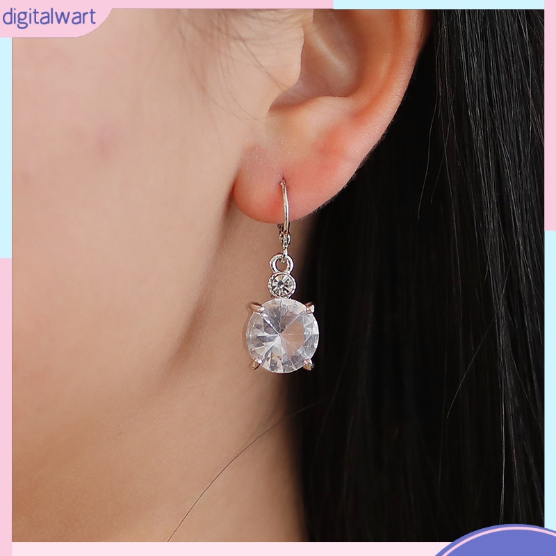 Bộ Vòng cổ + Bông Tai Bằng Hợp Kim Đính Pha Lê