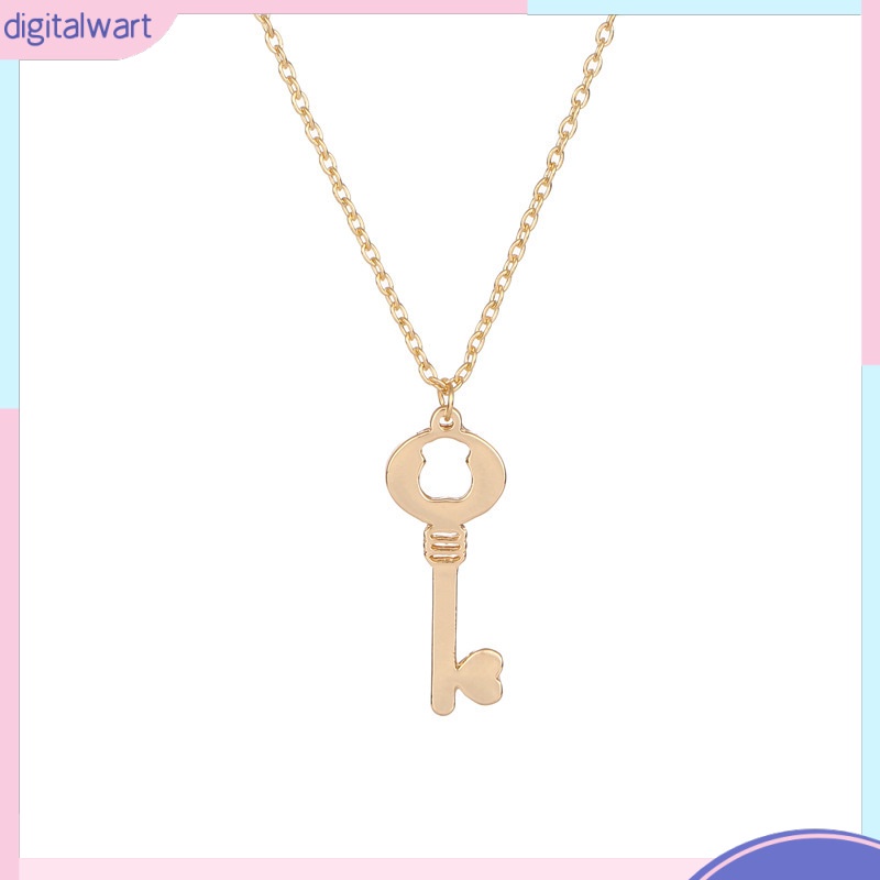 Vòng cổ Xích Mặt Hình Trái Tim / Gấu Dễ Thương Cho Nữ