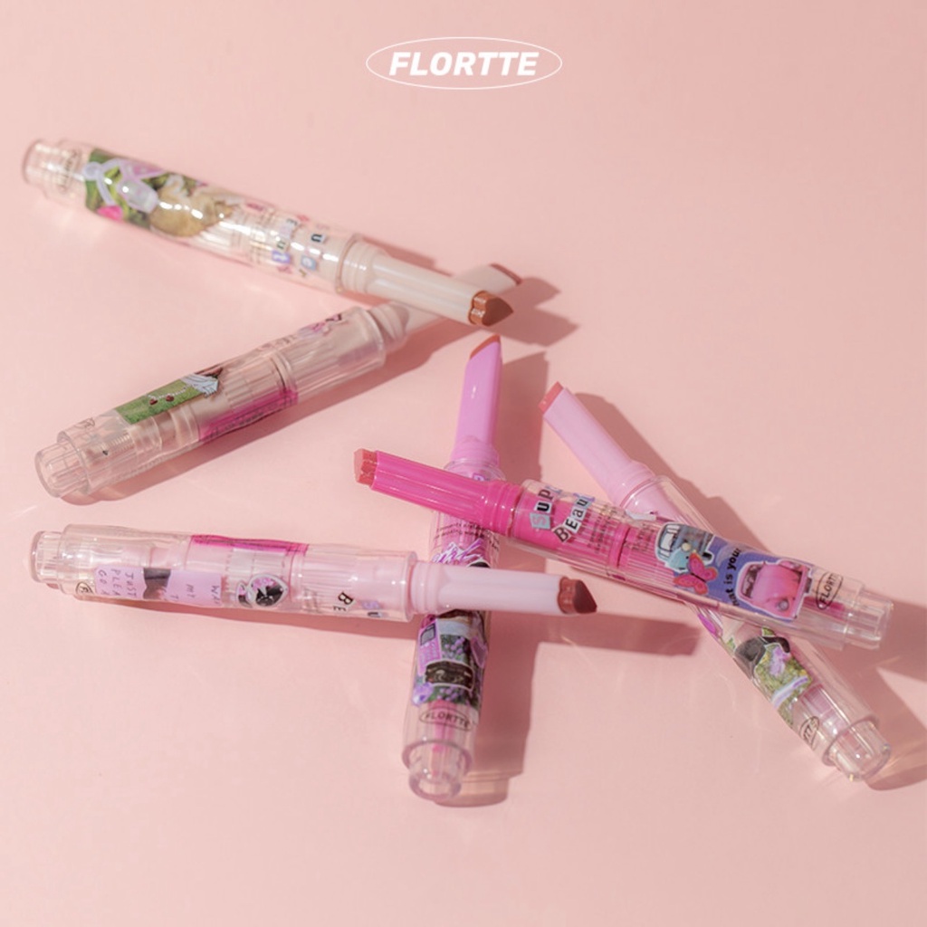 Son thỏi bấm Flortte Super Beauty