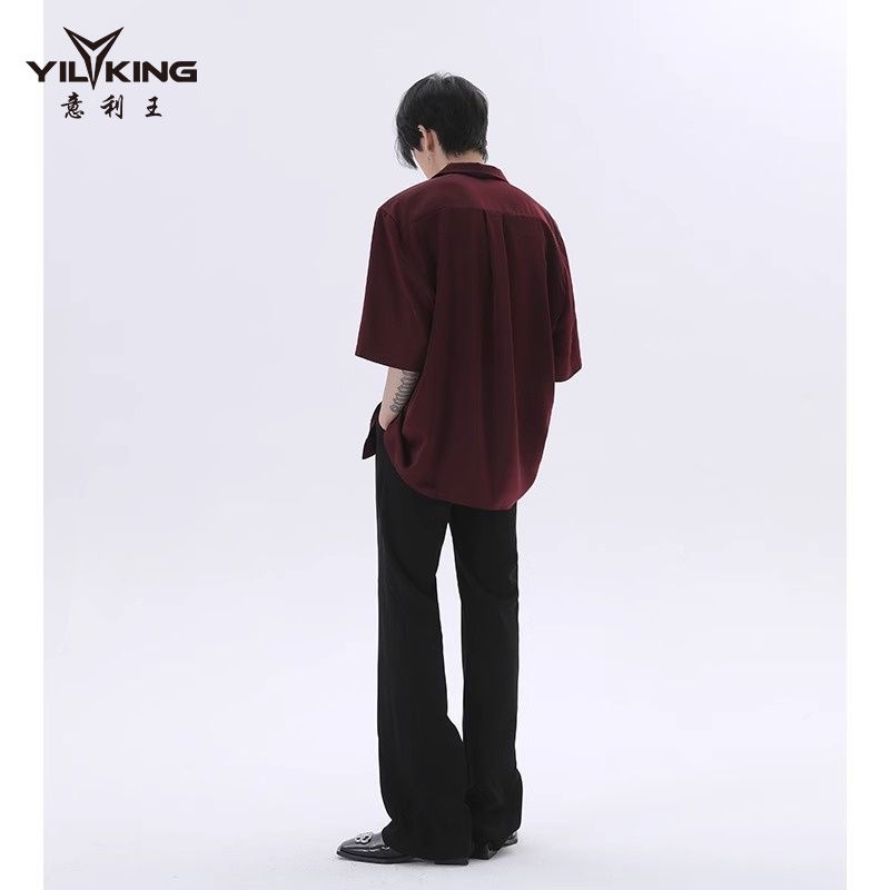 Áo Sơ Mi Tay Ngắn Phong Cách Hong Kong Thời Trang Mùa Hè Mới 2023