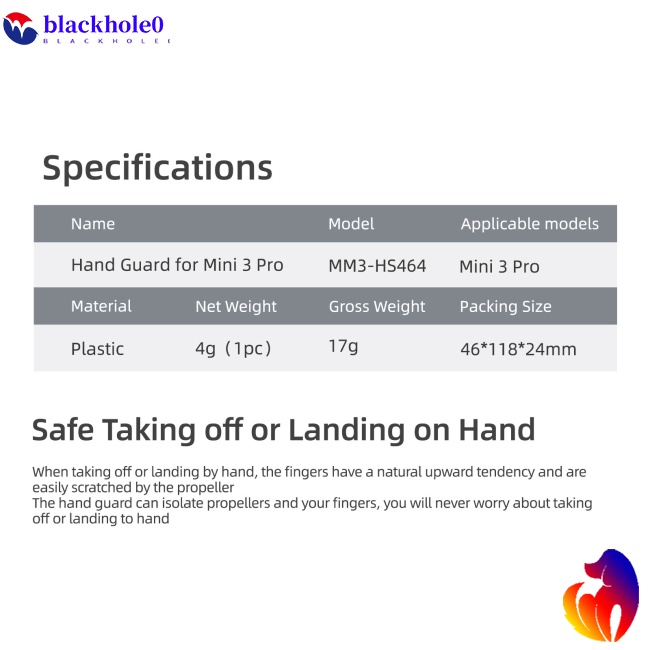 Khung Bảo Vệ Hạ Cánh Cầm Tay Gọn Nhẹ Tương Thích Với Dji Mini3 Pro Uav