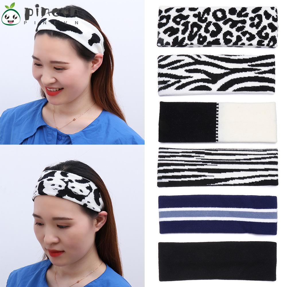 PINEVN Băng Đô Cài Tóc Co Giãn Phong Cách Thể Thao Thời Trang Cho Nữ