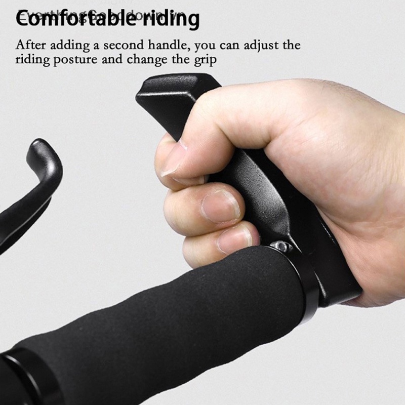 1 Cặp Tay Lái Xe Đạp Leo Núi Bằng Hợp Kim Nhôm Chất Lượng Cao