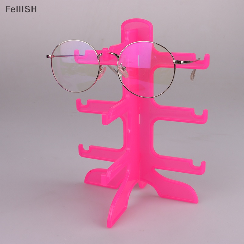 [Felli] Giá Đỡ Trưng Bày Mắt Kính / Trang Sức / Mắt Kính 3 Tầng Sáng Tạo Và Thiết Thực 439br