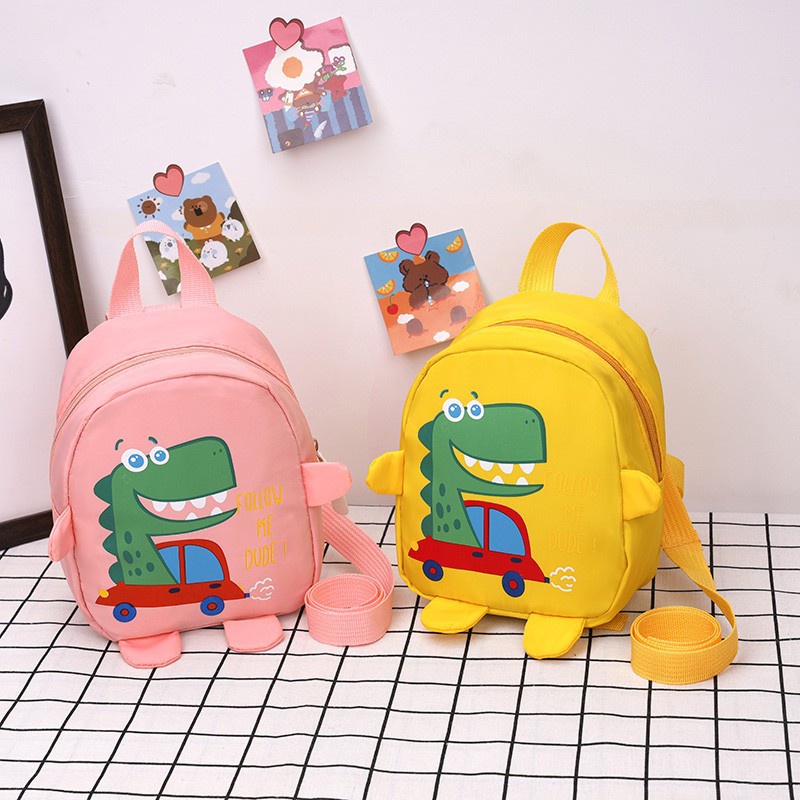 Balo Hình Khủng Long Dễ Thương Cho Bé 2-6 Tuổi
