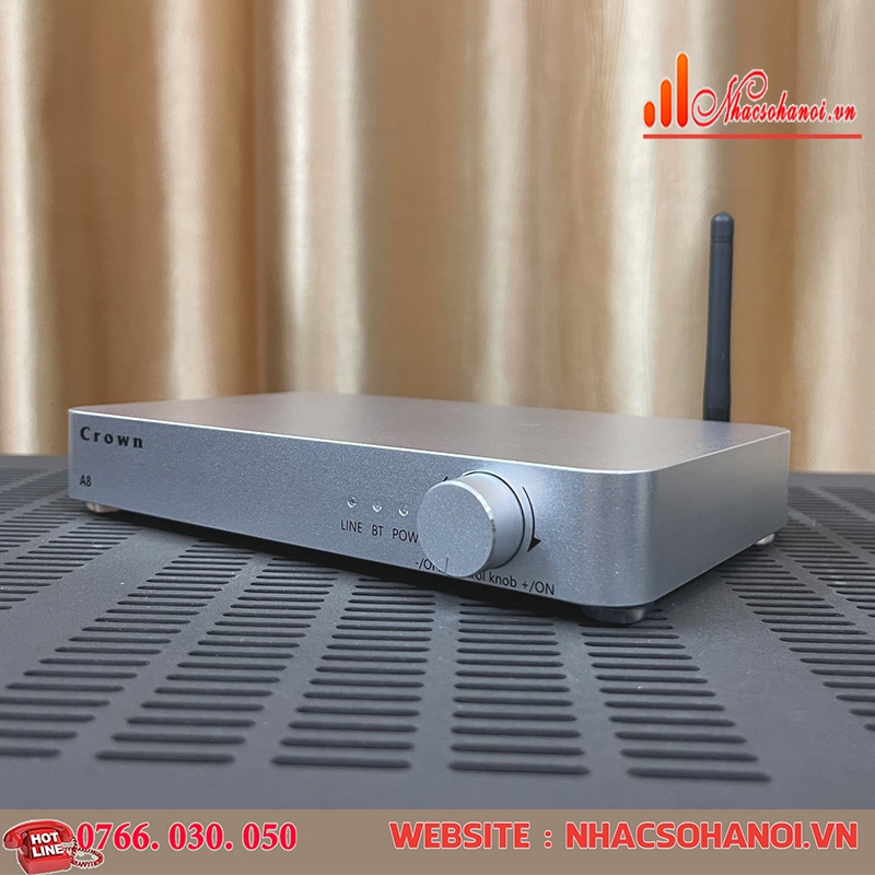 Amply Mini Crown A8 80W/1 Kênh