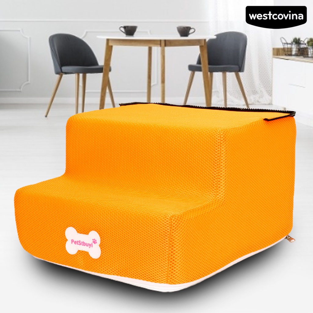 [COD]♞Thang Leo 2 Bậc Bằng Vải Không Trượt Chắc Chắn Cho Thú Cưng