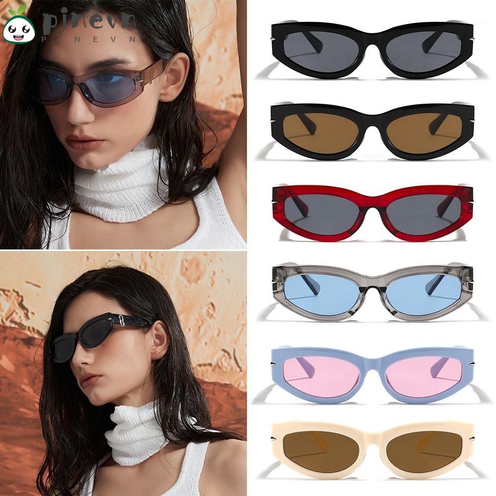PINEVN Kính Mát Mắt Mèo Thời Trang Xu Hướng Mới Y2K
