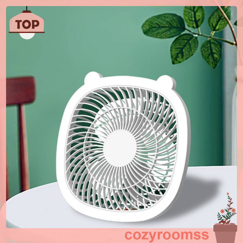 Quạt Điện Làm Mát 3 Tốc Độ 1200MAH Có Thể Gập Lại Cho Văn Phòng / Nhà Ở