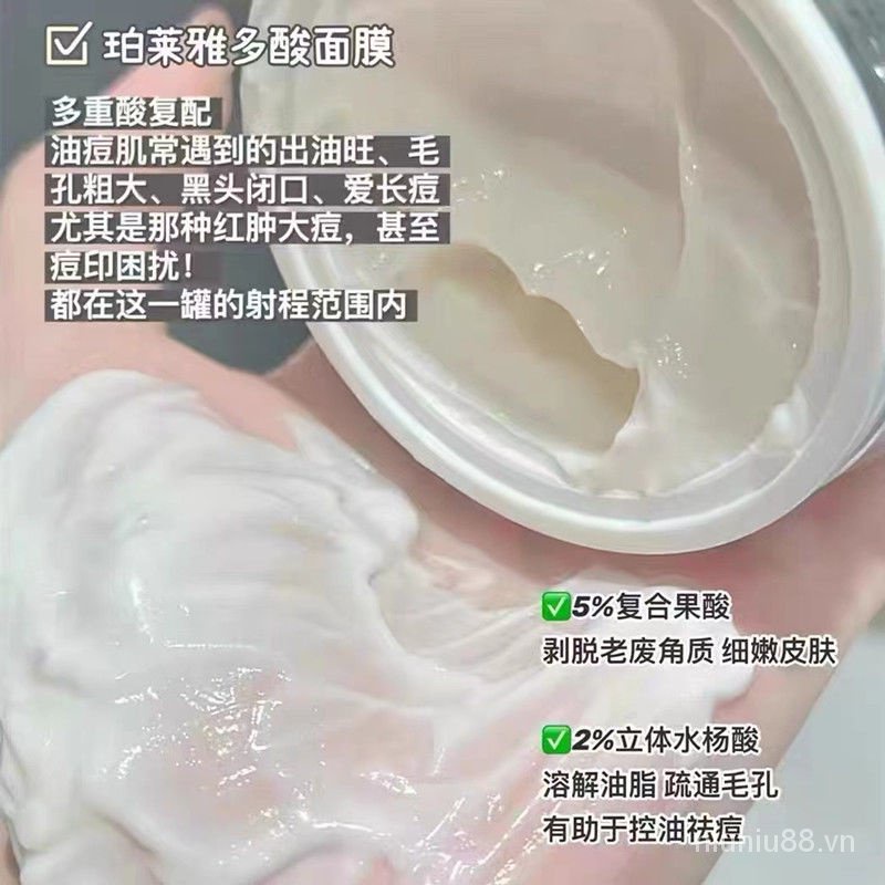 Mặt Nạ Chứa Axit Salicylic Giúp Nuôi Dưỡng Và Loại Bỏ Mụn Cho Da