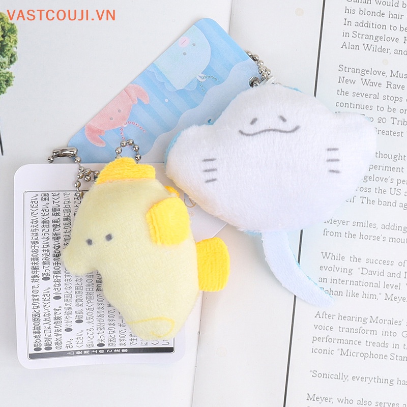 1 Móc Khóa Hình Rùa Biển Nhồi Bông Đáng Yêu