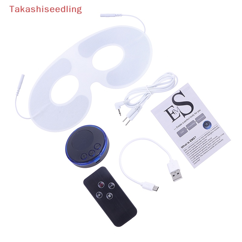 (Takashiseedling) Máy Mát Xa Mặt / Mắt EMS Kích Thích Cơ Bắp Hiệu Quả