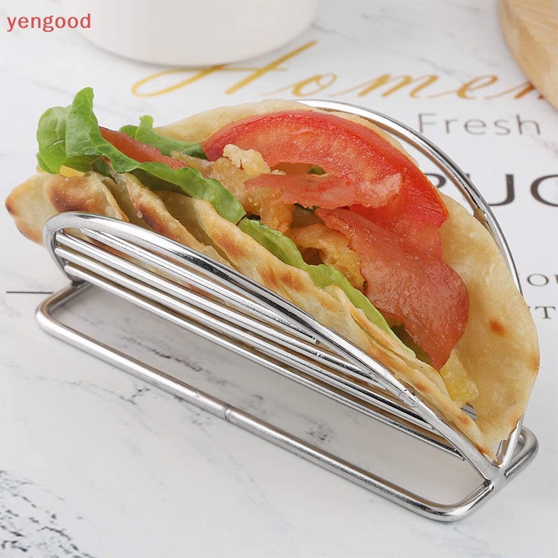Khay Đựng Bánh Taco Bằng Thép Không Gỉ 304 Cứng