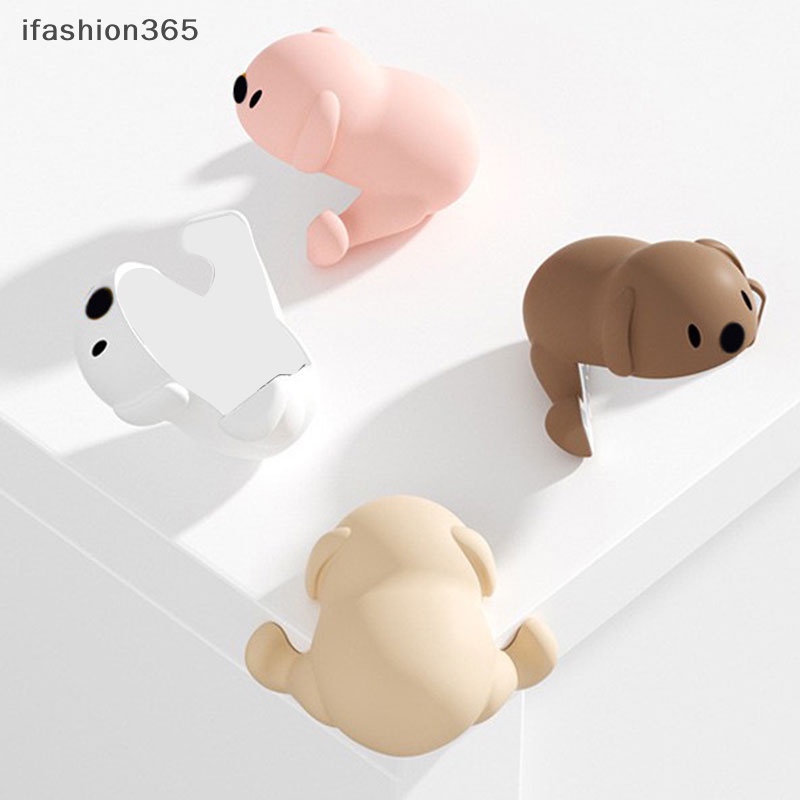 1 Miếng Bọc Cạnh Bàn Bằng Silicon Họa Tiết Hoạt Hình Bảo Vệ An Toàn Cho Bé ifashion365