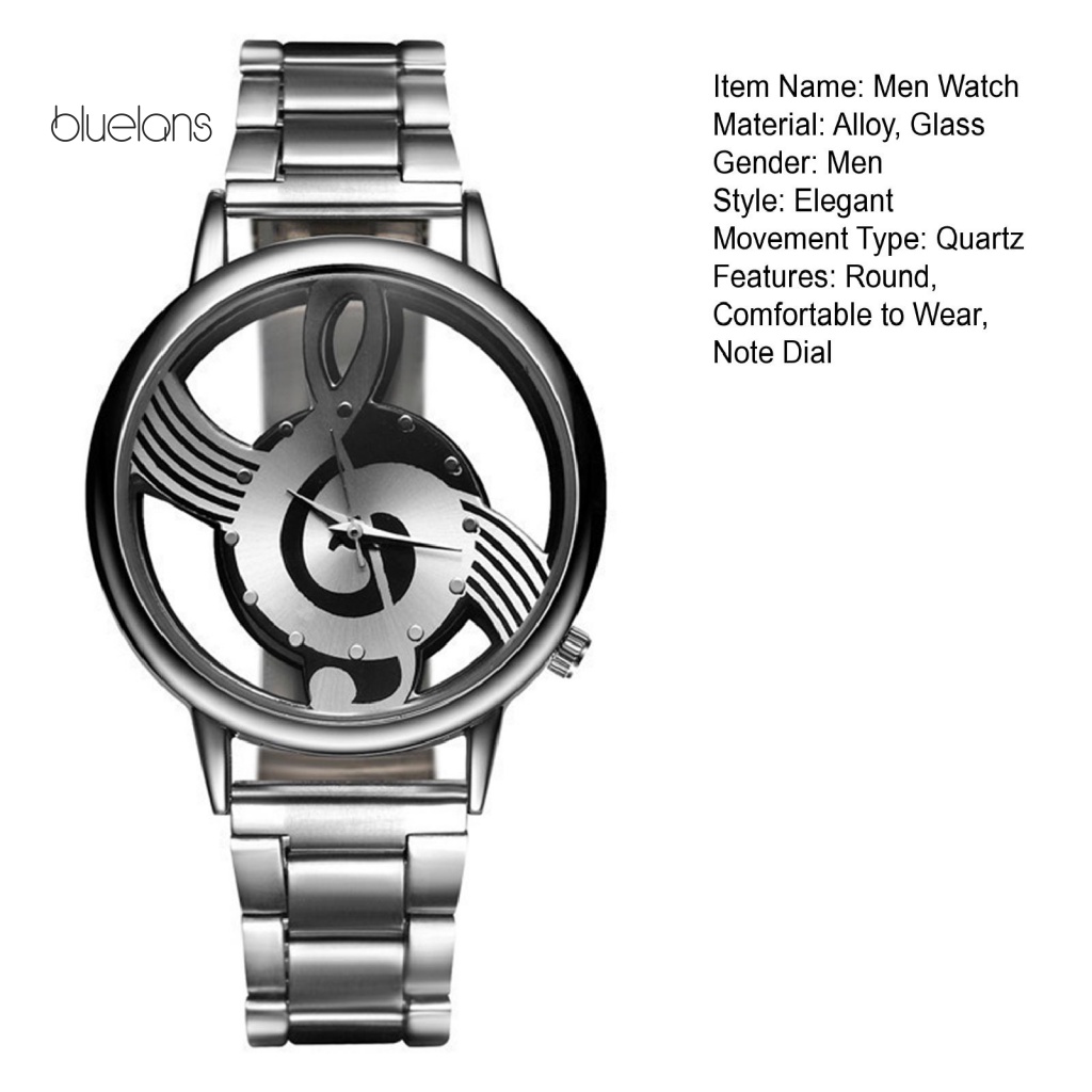 Đồng Hồ Đeo Tay Mặt Tròn Bằng Thép / Lưới Thiết Kế Tối Giản Thời Trang Cho Nam