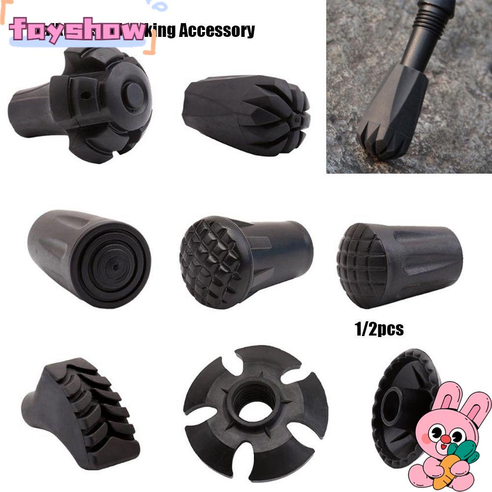 FAY 1 / 2 Đầu Bọc Gậy Leo Núi Phong Cách Bắc Âu Tùy Chỉnh Thay Thế Tiện Dụng