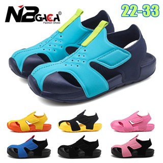7 màu kẹo màu em bé và trẻ em dép, 5-15 tuổi bé trai cô gái giày mùa hè bãi biển lưới sandal thời trang rỗng thể thao đi bộ giày