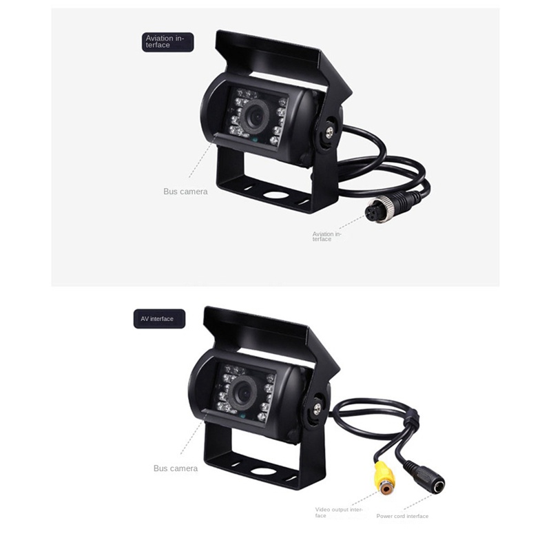 Camera Lùi Xe 18 Bóng led Chống Thấm Nước 12v 24v Chất Lượng Cao Dành Cho Ô Tô Xe Tải