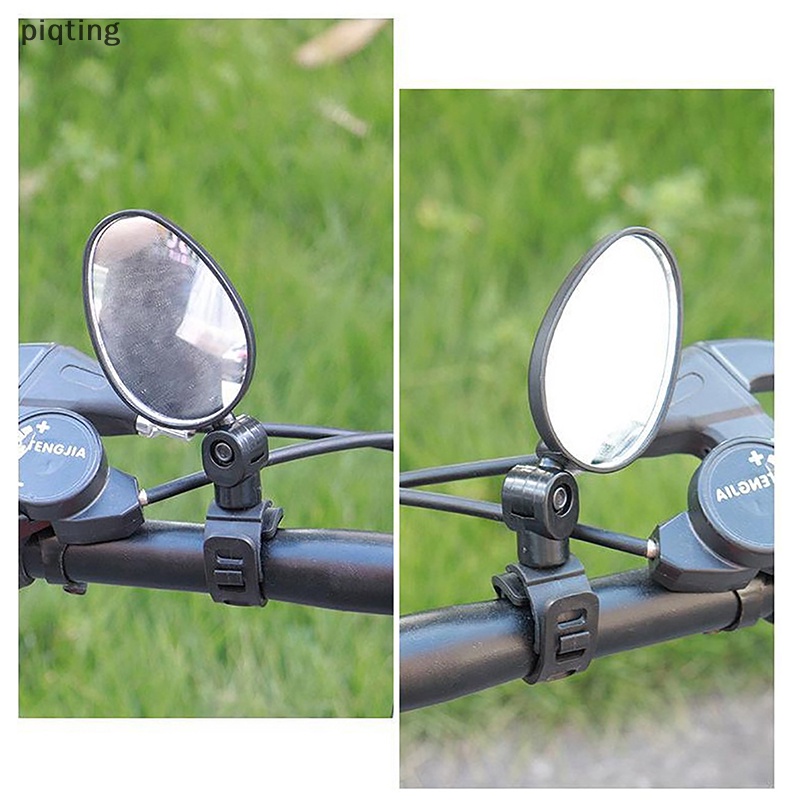 Gương Chiếu Hậu Góc Rộng Xoay 360 Độ Gắn Tay Lái Xe Đạp / Mô Tô