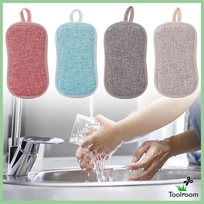 Set 6 Mút Xốp Chà Rửa Đa Năng Cho Nhà Bếp / Phòng Tắm