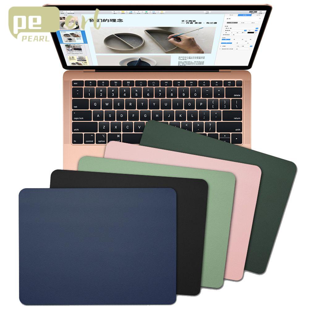PEARLVN Lót ChuộT Da PU 30x24cm Cho Laptop