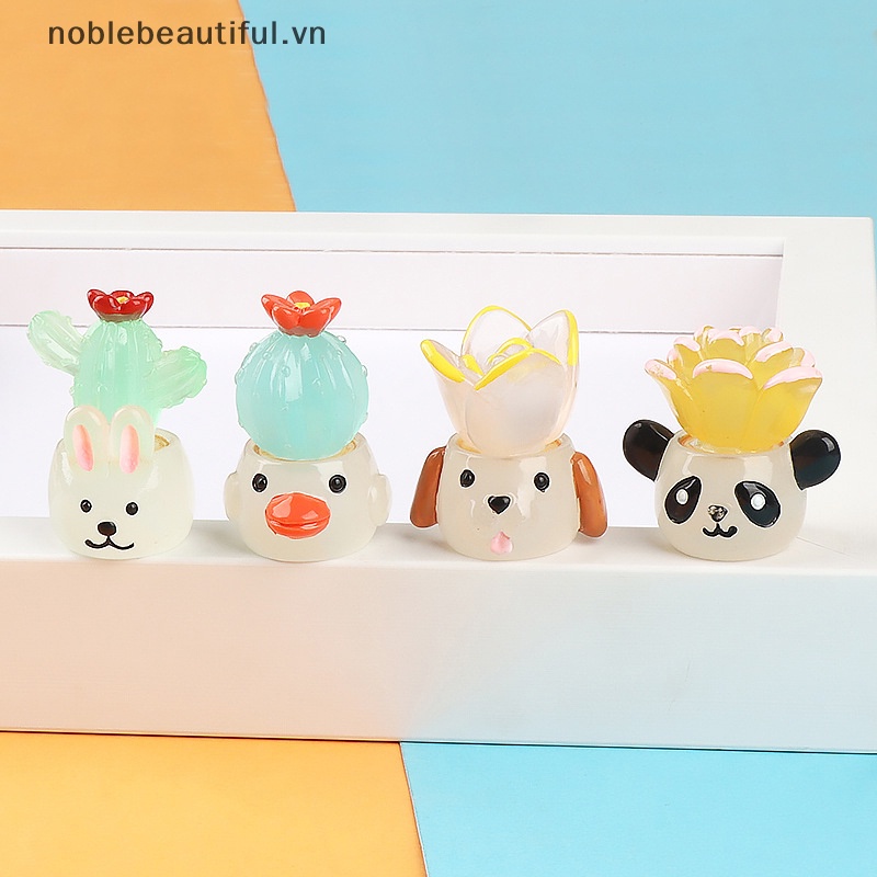 1 Đồ trang trí Nhân Vật Hoạt Hình Mini Dạ Quang Trang Trí Xe Hơi