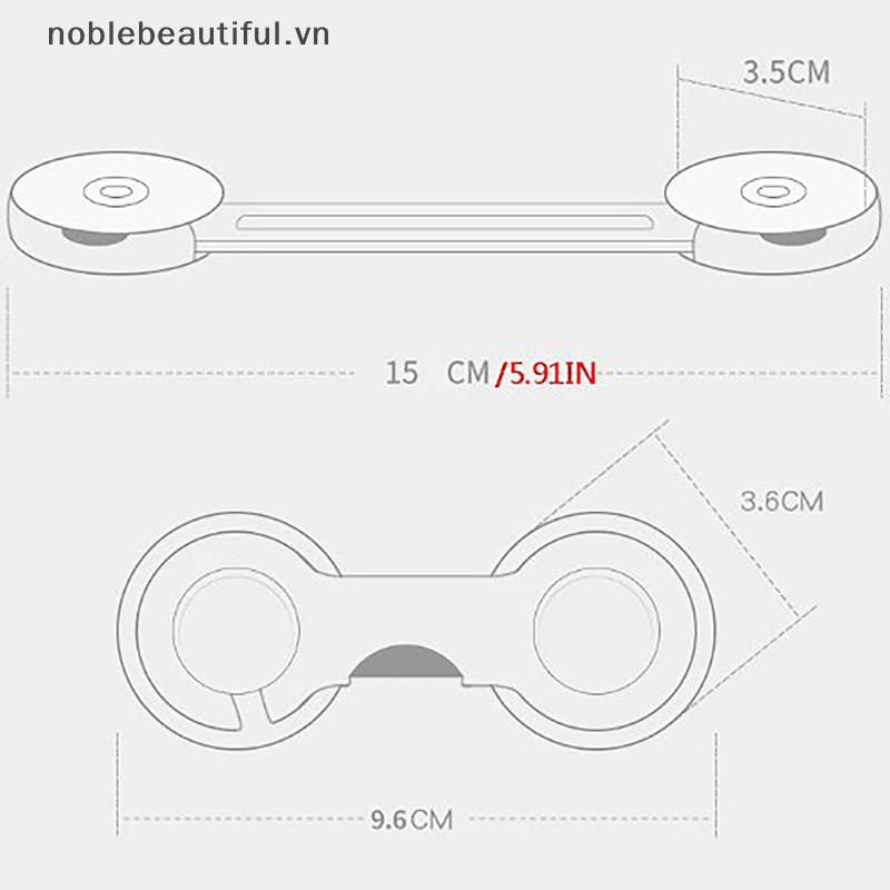 Khóa Tủ Lạnh / Ngăn Kéo Đa Năng An Toàn Cho Bé